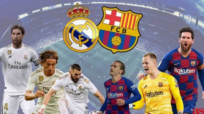 Pertandingan Real Madrid dan Barcelona Live di SCTV, Ini Jadwal Liga Champions Pekan Ini