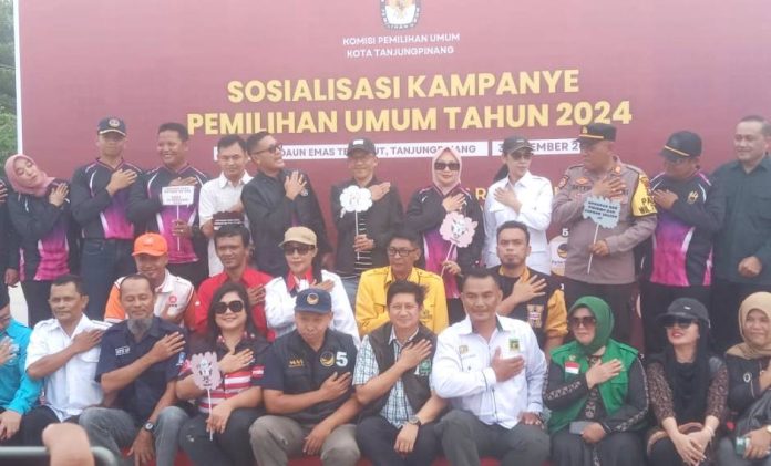 Acara Sosalisasi Kampanye Pemilu 2024 Kota Tanjungpinang