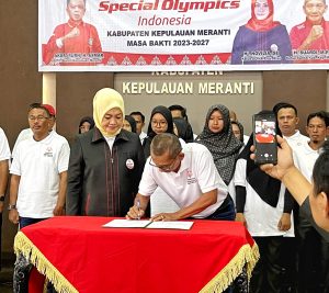 Pelantikan Dan Pengukuhan Pengurus Kabupaten Kepulauan Meranti Special Olympics