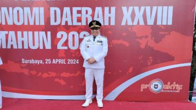 Pj. Walikota Payakumbuh Hadiri Peringatan Otoda di Surabaya Tahun 2024