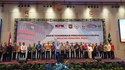 Wakili Pj Walikota Payakumbuh, Rida Ananda Hadiri Rakor Pencegahan Korupsi Wilayah Sumbar